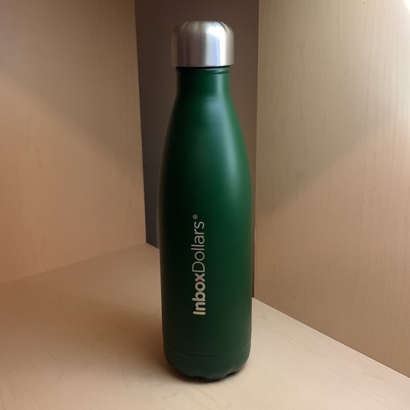 S'well Dark Green/Satin Green Water Bottle - 17oz (Pre-owned) - Picture 2 of 8